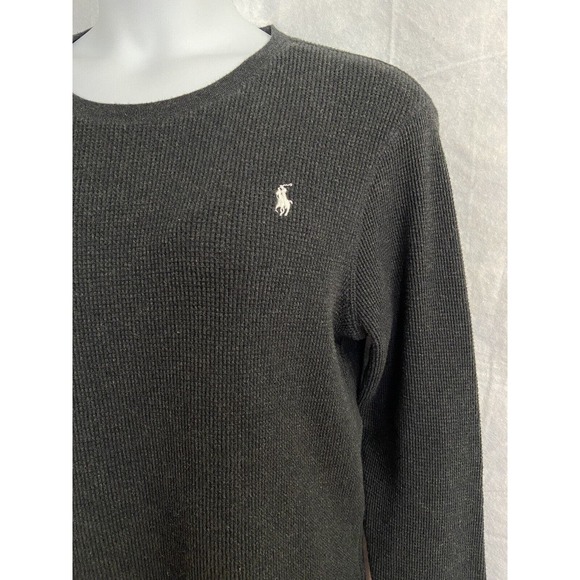 POLO Ralph Lauren Mens Basic Waffle Long Sleve Shirt XL Nice! - Picture 2 of 10